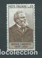 Stamps: Italia - Correo 1957 Yvert 746 ** Mnh Personaje