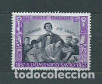 Stamps: Italia - Correo 1957 Yvert 751 ** Mnh Religi&oacute;n