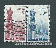 Stamps: Italia - Correo 1958 Yvert 754/5 usado