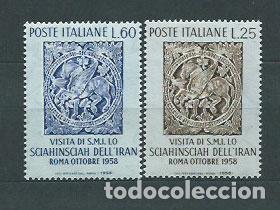 Stamps: Italia - Correo 1958 Yvert 773/4 ** Mnh