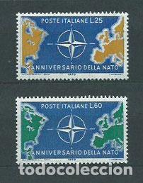 Stamps: Italia - Correo 1959 Yvert 781/2 ** Mnh Otan