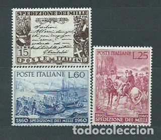 Stamps: Italia - Correo 1960 Yvert 809/11 ** Mnh
