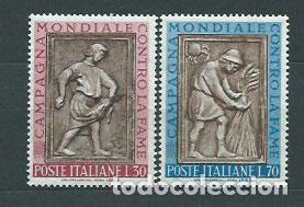 Stamps: Italia - Correo 1963 Yvert 884/5 * Mh