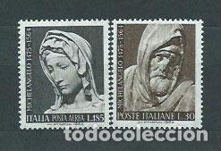 Stamps: Italia - Correo 1964 Yvert 903+A143 ** Mnh Religi&oacute;n