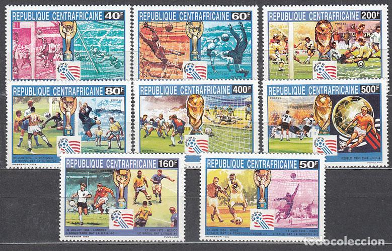 Stamps: Centroafrica - Correo Yvert 900/7 * Mh Deportes f&uacute;tbol