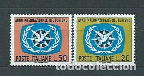 Stamps: Italia - Correo 1967 Yvert 985/6 ** Mnh Turismo