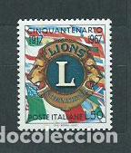 Stamps: Italia - Correo 1967 Yvert 987 ** Mnh Lions