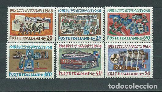 Stamps: Italia - Correo 1968 Yvert 1022/7 ** Mnh
