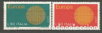 Stamps: Italia - Correo 1970 Yvert 1047/8 ** Mnh Europa