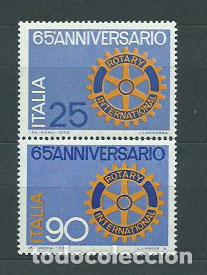 Stamps: Italia - Correo 1970 Yvert 1059/60 ** Mnh Rotary