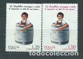 Stamps: Italia - Correo 1971 Yvert 1084/5 ** Mnh