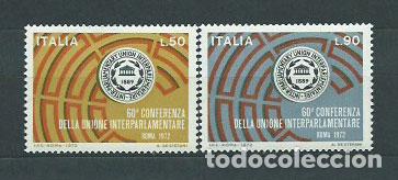 Stamps: Italia - Correo 1972 Yvert 1107/8 ** Mnh
