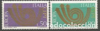 Stamps: Italia - Correo 1973 Yvert 1140/1 ** Mnh Europa