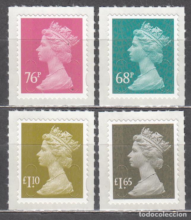 Stamps: Gran Breta&ntilde;a - Correo 2011 Yvert 3464/67 ** Mnh B&aacute;sica Isabel II