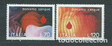 Stamps: Italia - Correo 1977 Yvert 1321/2 ** Mnh Medicina