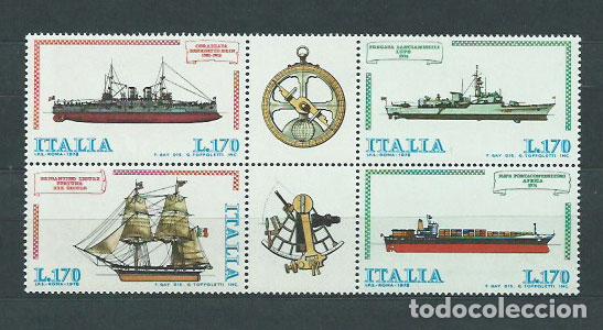 Stamps: Italia - Correo 1978 Yvert 1341/4 ** Mnh Barcos