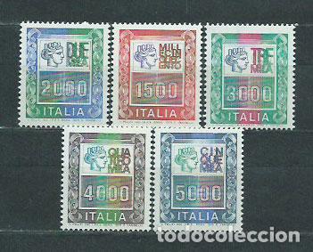 Stamps: Italia - Correo 1978 Yvert 1367/71 ** Mnh