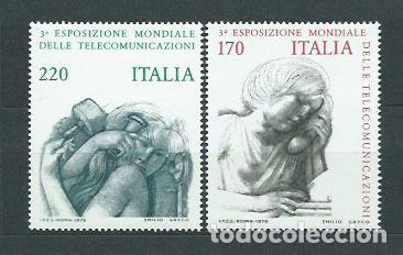 Stamps: Italia - Correo 1979 Yvert 1400/1 ** Mnh