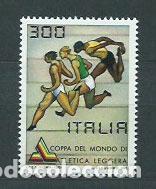 Stamps: Italia - Correo 1981 Yvert 1504 ** Mnh Deportes Atletismo