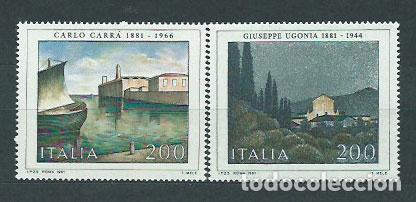 Stamps: Italia - Correo 1981 Yvert 1505/6 ** Mnh Pinturas