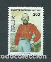 Selos: Italia - Correo 1982 Yvert 1534 ** Mnh Personaje Garibaldi