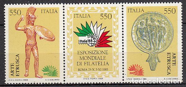 Selos: Italia - Correo 1984 Yvert 1634/6 ** Mnh Expo Filat&eacute;lica