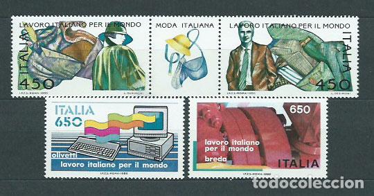 Selos: Italia - Correo 1986 Yvert 1716/9 ** Mnh