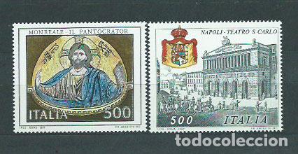 Selos: Italia - Correo 1987 Yvert 1761/62 ** Mnh Pinturas