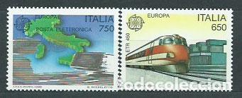 Selos: Italia - Correo 1988 Yvert 1775/6 ** Mnh Europa
