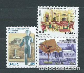 Selos: Italia - Correo 1998 Yvert 2307/9 ** Mnh Patrimonio Artistico