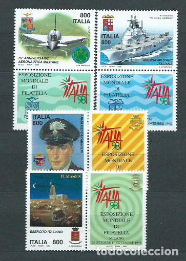 Selos: Italia - Correo 1998 Yvert 2326/9 ** Mnh