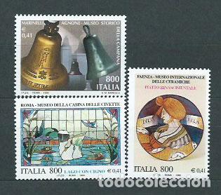 Selos: Italia - Correo 1999 Yvert 2357/9 ** Mnh Tesoros de Museos