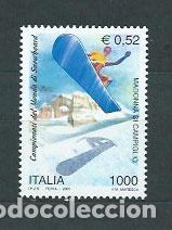 Selos: Italia - Correo 2001 Yvert 2471 ** Mnh Deportes