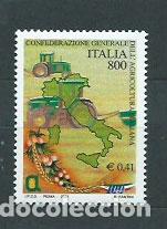 Selos: Italia - Correo 2001 Yvert 2492 ** Mnh