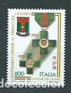 Selos: Italia - Correo 2001 Yvert 2495 ** Mnh
