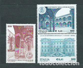 Selos: Italia - Correo 2001 Yvert 2520/2 ** Mnh