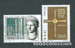 Selos: Italia - Correo 2002 Yvert 2604/5 ** Mnh Tesoros de Museos