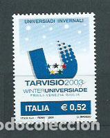 Sellos: Italia - Correo 2003 Yvert 2622 ** Mnh F&uacute;tbol