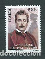Sellos: Italia - Correo 2004 Yvert 2722 ** Mnh M&uacute;sica