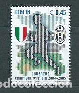 Sellos: Italia - Correo 2005 Yvert 2789 ** Mnh F&uacute;tbol