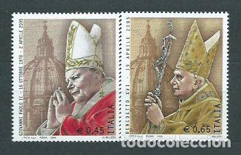 Sellos: Italia - Correo 2005 Yvert 2818/9 ** Mnh Religi&oacute;n