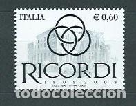 Sellos: Italia - Correo 2008 Yvert 2984 ** Mnh