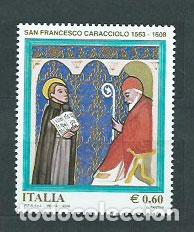 Sellos: Italia - Correo 2008 Yvert 3006 ** Mnh Religi&oacute;n