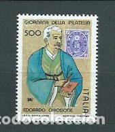 Sellos: Italia - Correo 1989 Yvert 1801 ** Mnh Dia de la Filatelia