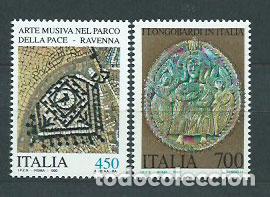 Sellos: Italia - Correo 1990 Yvert 1886/7 ** Mnh