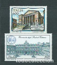 Sellos: Italia - Correo 1990 Yvert 1895/6 ** Mnh