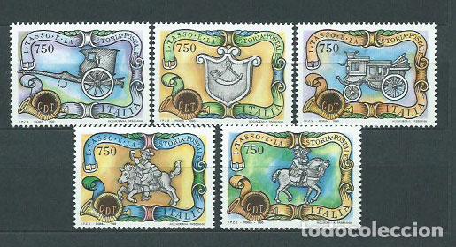 Sellos: Italia - Correo 1993 Yvert 2032/6 ** Mnh Historia Postal