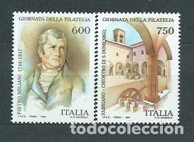 Sellos: Italia - Correo 1994 Yvert 2078/9 ** Mnh Dia de la Filatelia