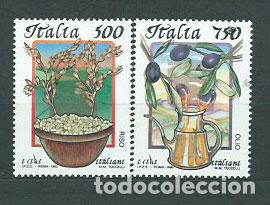 Sellos: Italia - Correo 1995 Yvert 2093/4 ** Mnh Gastronomia