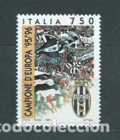 Sellos: Italia - Correo 1996 Yvert 2194 ** Mnh F&uacute;tbol